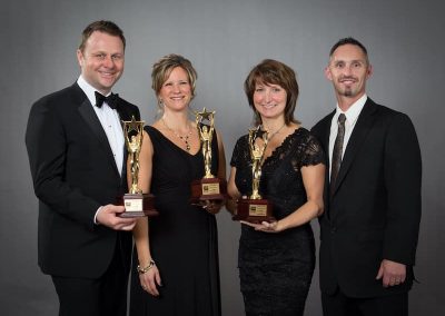 Tommie Awards 2012 Bill and Paula Frane, Tracey and Richard Loney