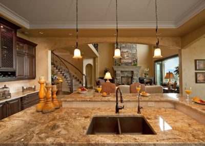 kitchen island plumbing